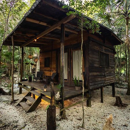 Cheel Lodge & Camping Puerto Morelos Bagian luar foto