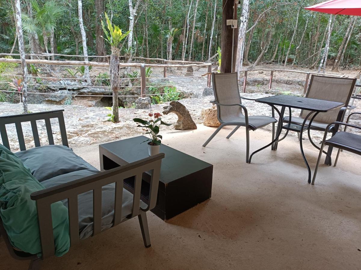 Cheel Lodge & Camping Puerto Morelos Bagian luar foto