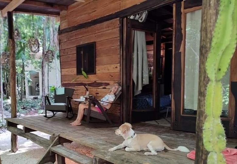 Cheel Lodge & Camping Puerto Morelos Bagian luar foto