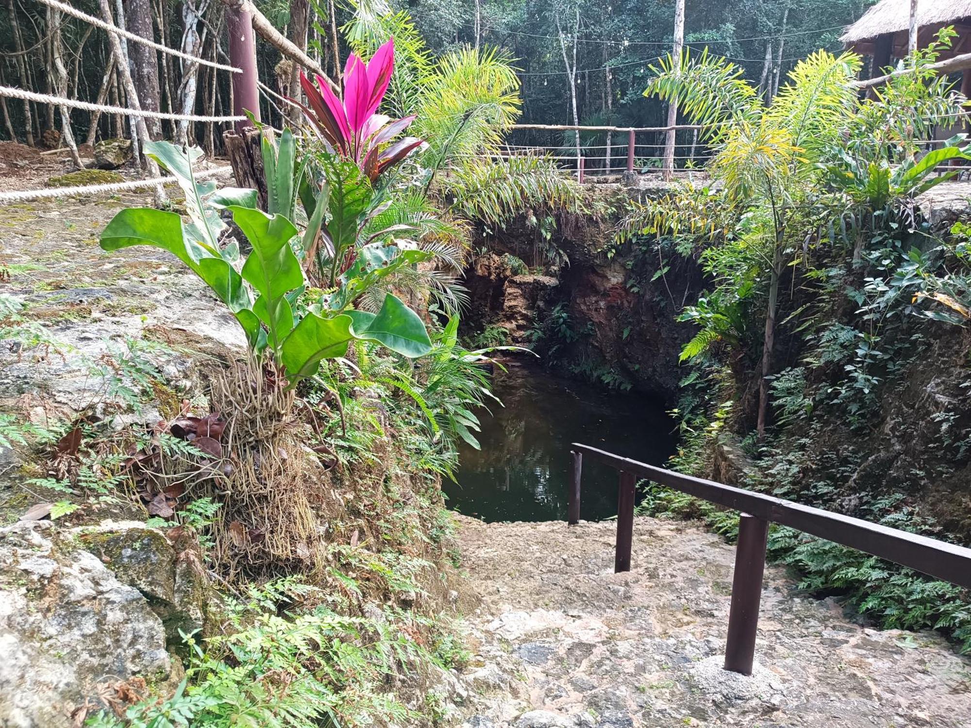 Cheel Lodge & Camping Puerto Morelos Bagian luar foto