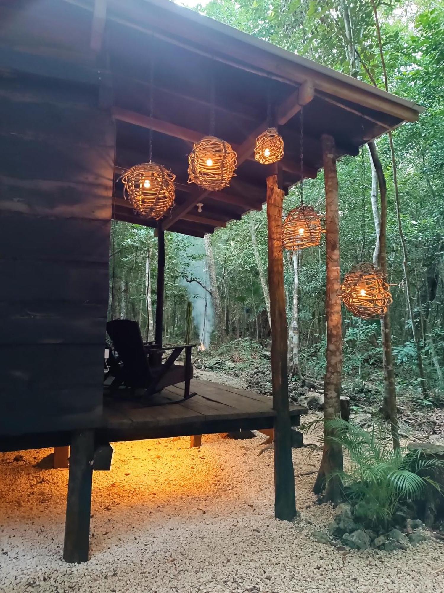 Cheel Lodge & Camping Puerto Morelos Bagian luar foto