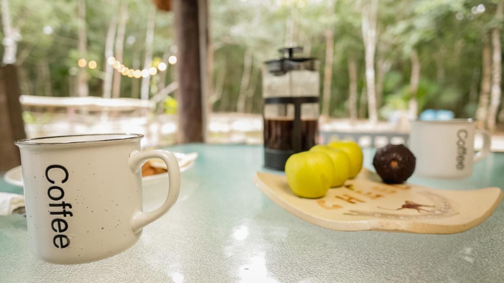 Cheel Lodge & Camping Puerto Morelos Bagian luar foto