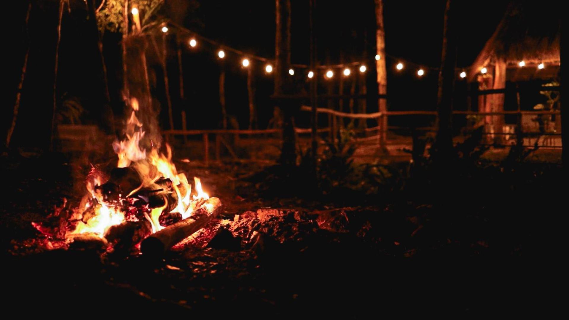 Cheel Lodge & Camping Puerto Morelos Bagian luar foto