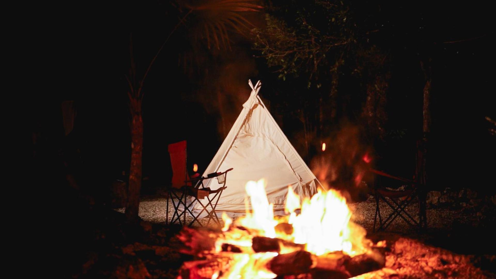 Cheel Lodge & Camping Puerto Morelos Bagian luar foto